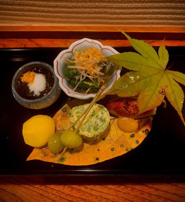 ＊
＊
＊
〜前菜〜

ご予約お待ちしております🥂
Tel 024-522-3374

#粋酔肴#福島#福島市#栄町#鮮魚#地酒#日本酒#割烹#日本料理#懐石料理#和食#板前#お弁当#海老真丈#ランチ#個室#前菜#秋の味覚#銀杏#さつまいも#もみじ#いちじく